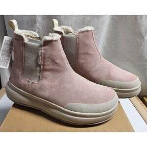 Merrell Women's Marquette Thermo Pull On‎ Waterproof Fashion Boot, Adobe Rose9.5